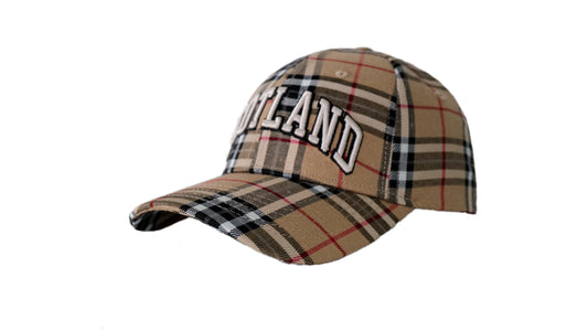 Baseball Cap Tartan Scotland Hat