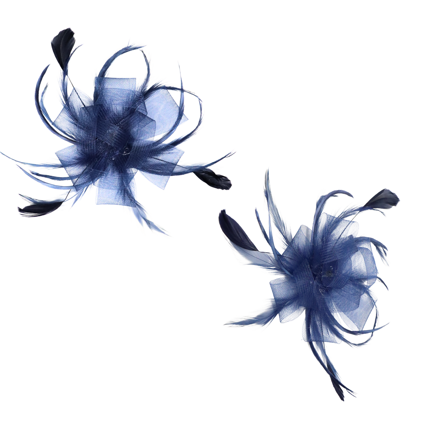 Fascinator Feather Bow