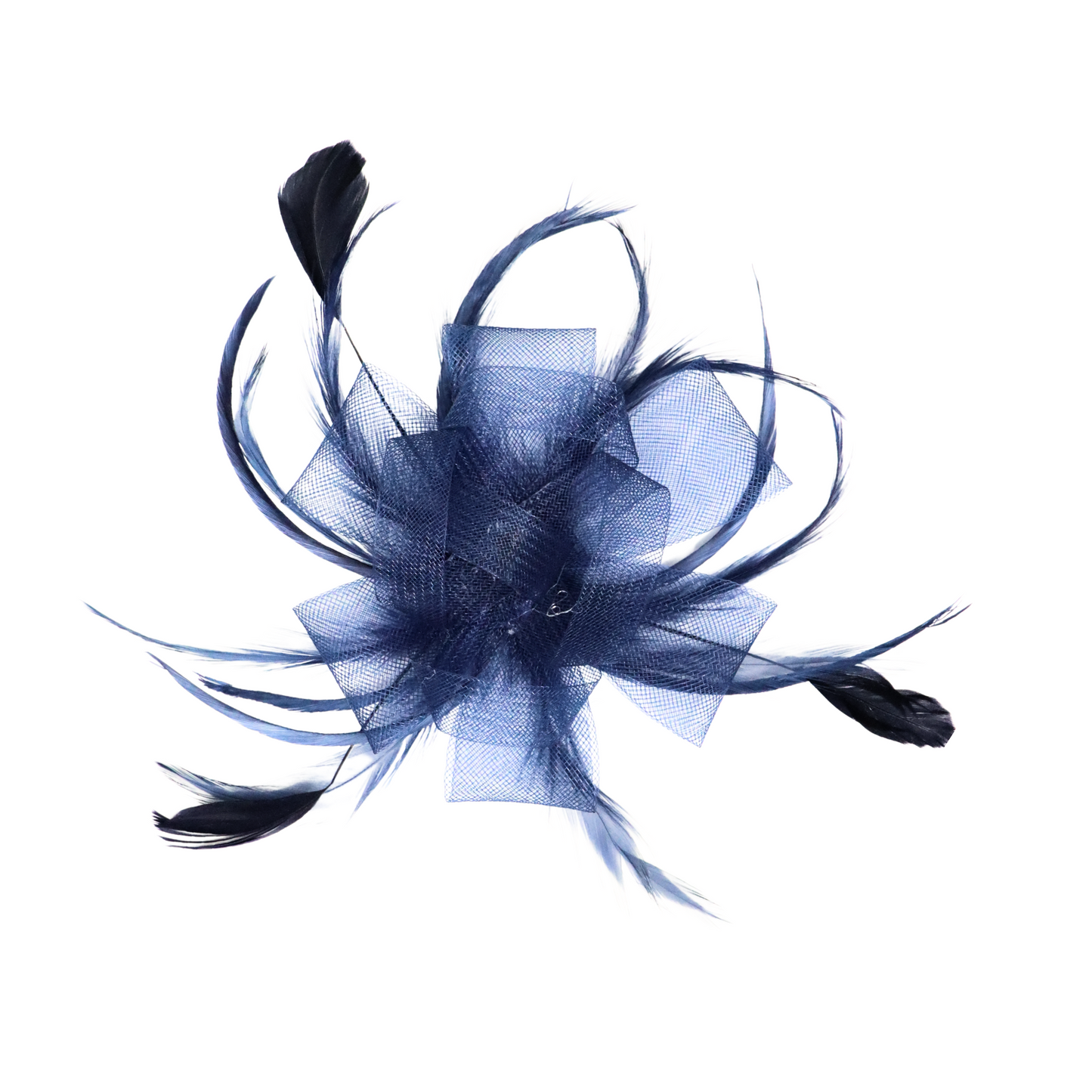 Fascinator Feather Bow