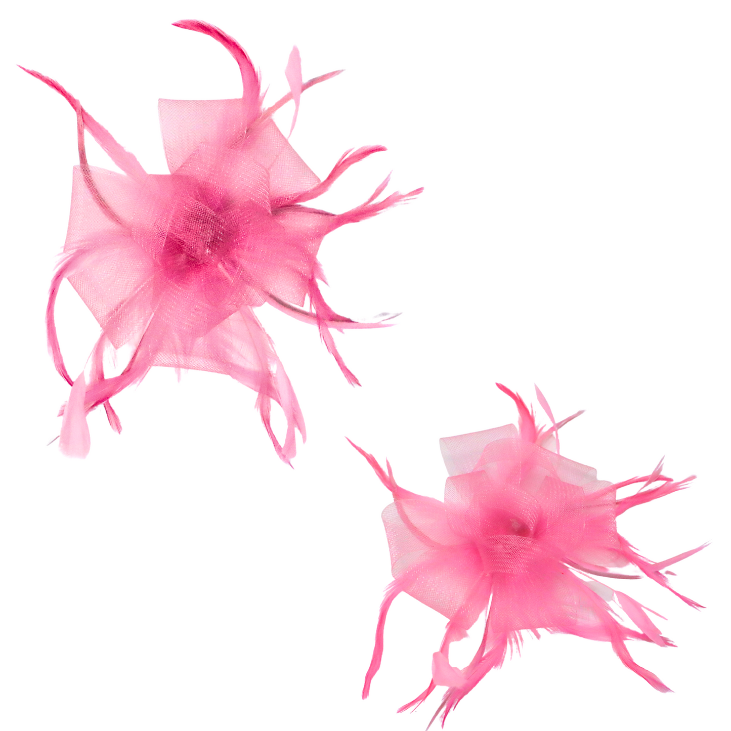 Fascinator Feather Bow