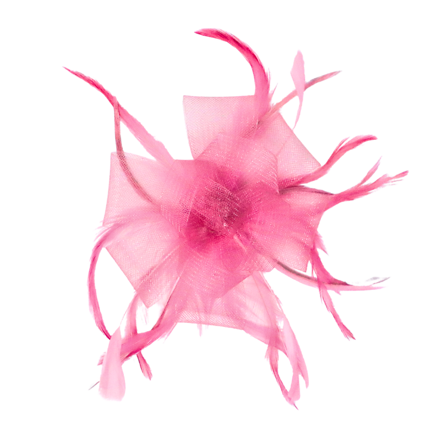 Fascinator Feather Bow