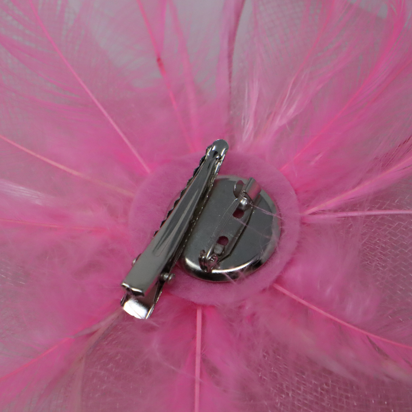 Fascinator Feather Bow