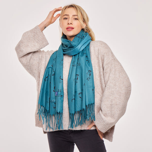 Supersoft Cat Scarves (With Tassels)