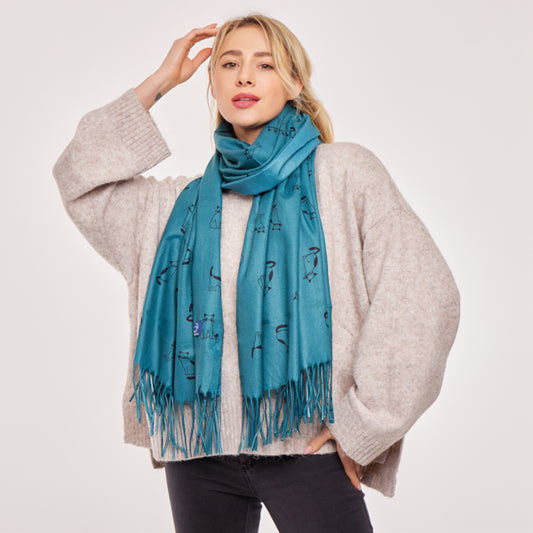 Supersoft Cat Scarves (With Tassels)