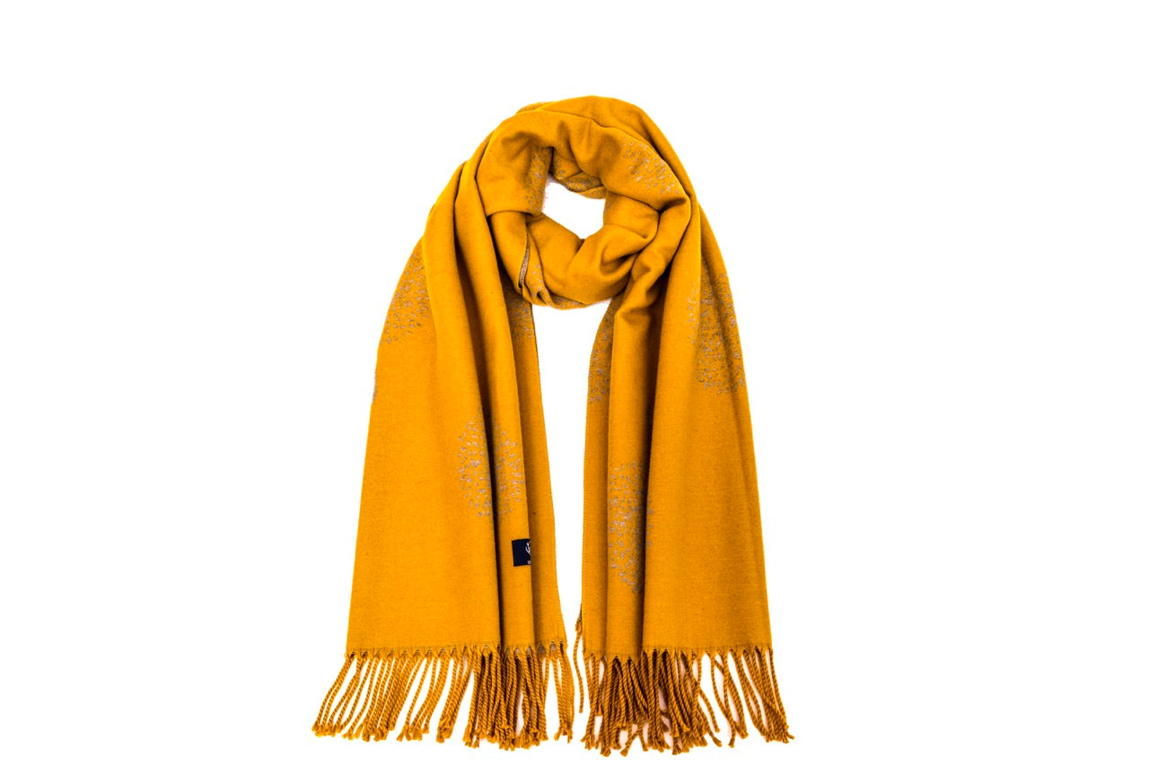 Supersoft Tree of Life Scarves (With Tassels)