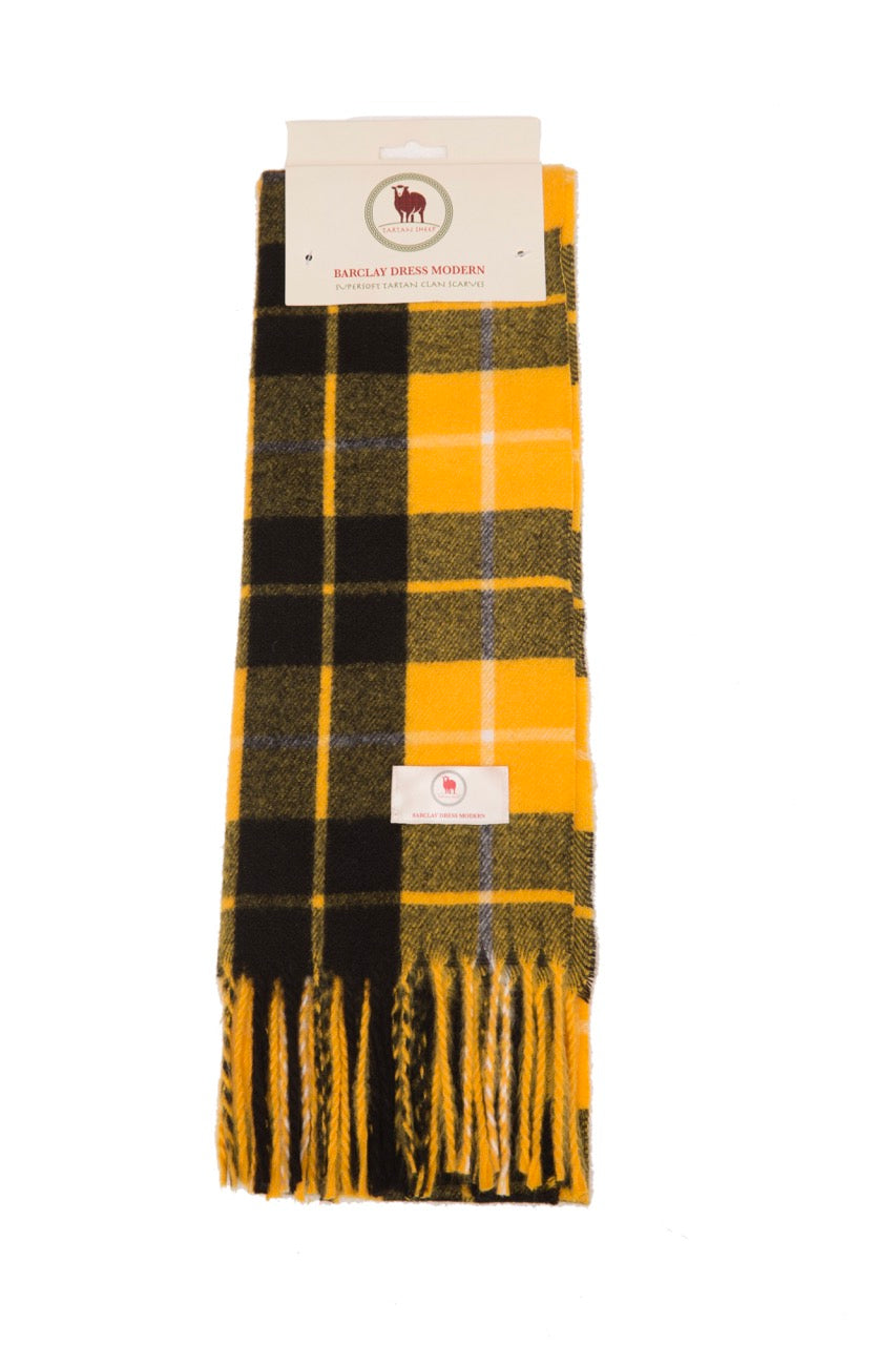 Tartan Clan Scarves A-L (unisex)