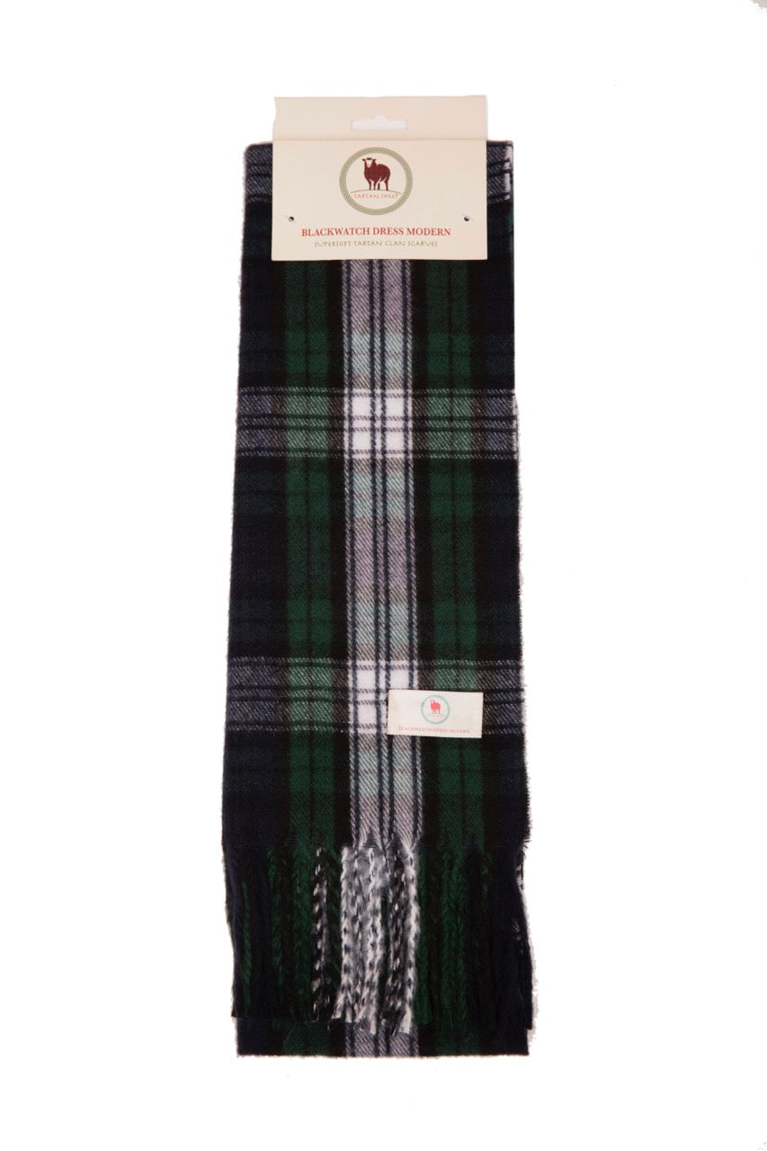 Tartan Clan Scarves A-L (unisex)