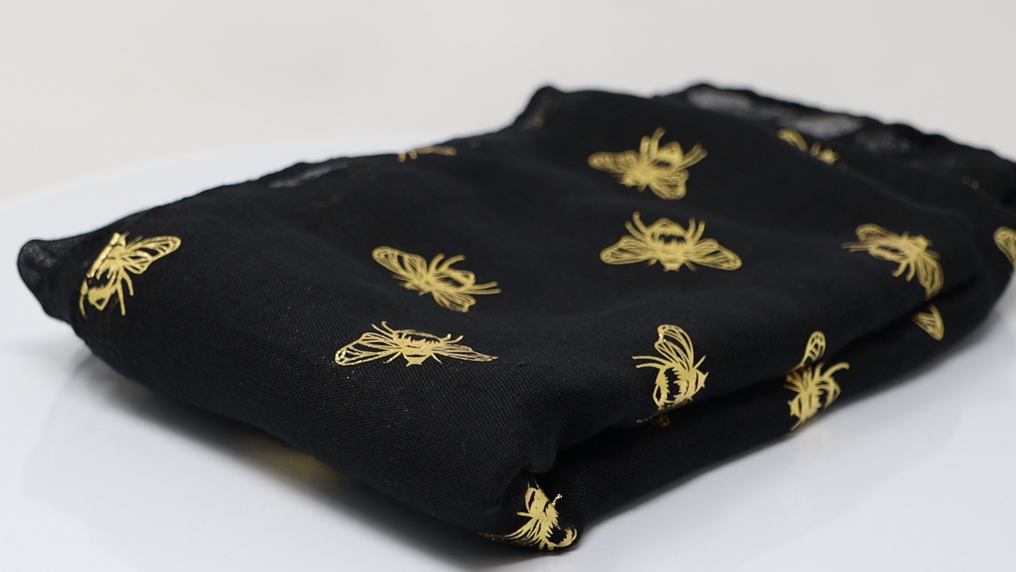 Bee print Fashion Scarf