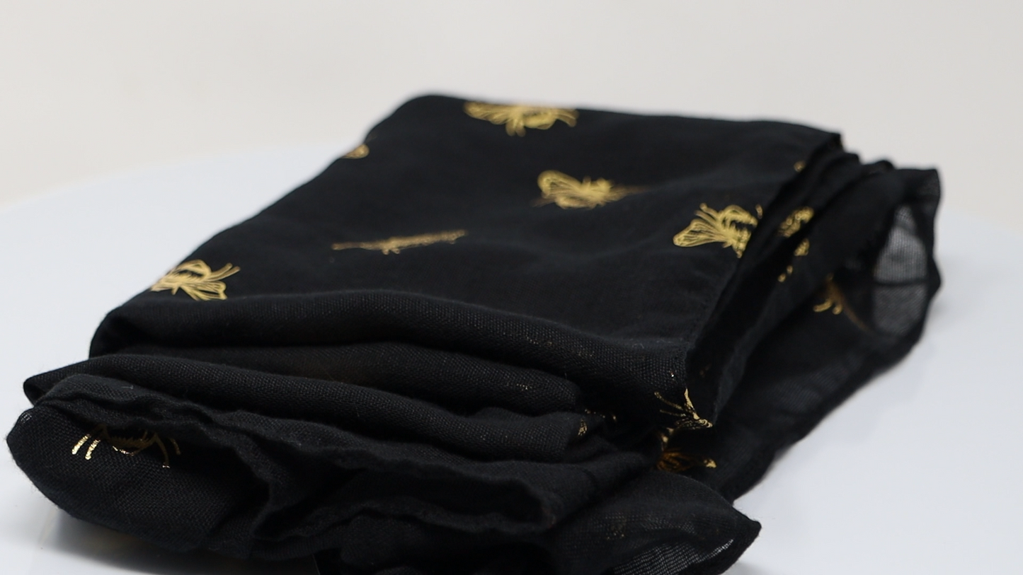Bee print Fashion Scarf