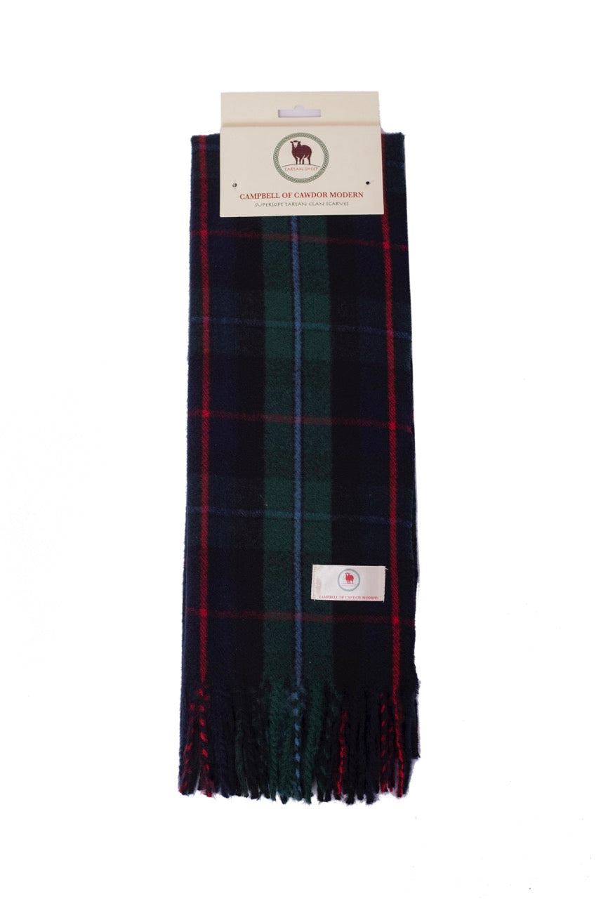 Tartan Clan Scarves A-L (unisex)