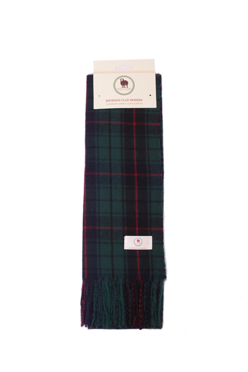 Tartan Clan Scarves A-L (unisex)