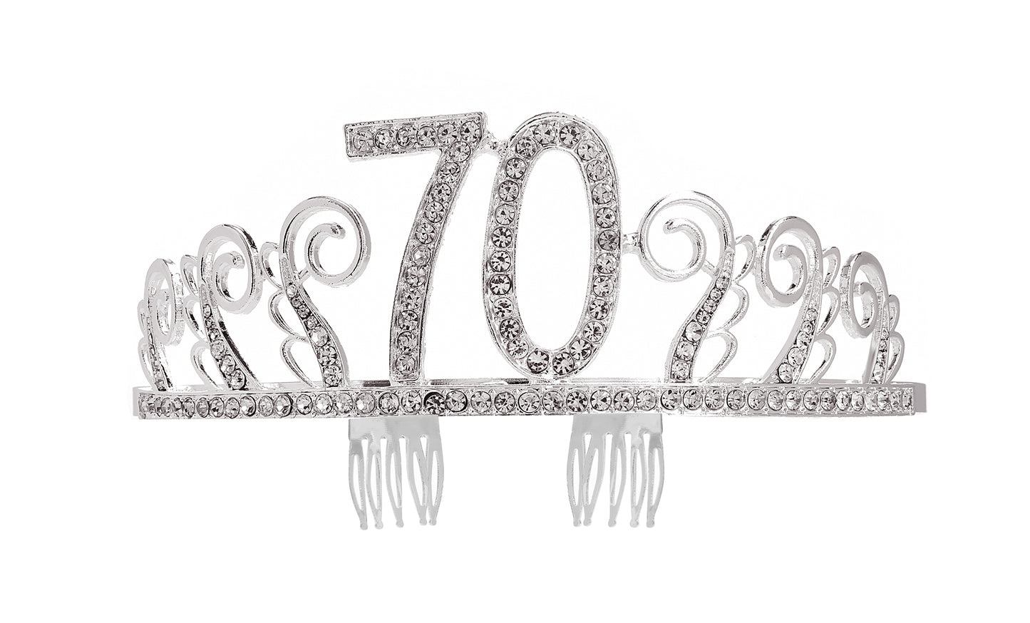 Diamanté Birthday Crown, 18-90 One Size