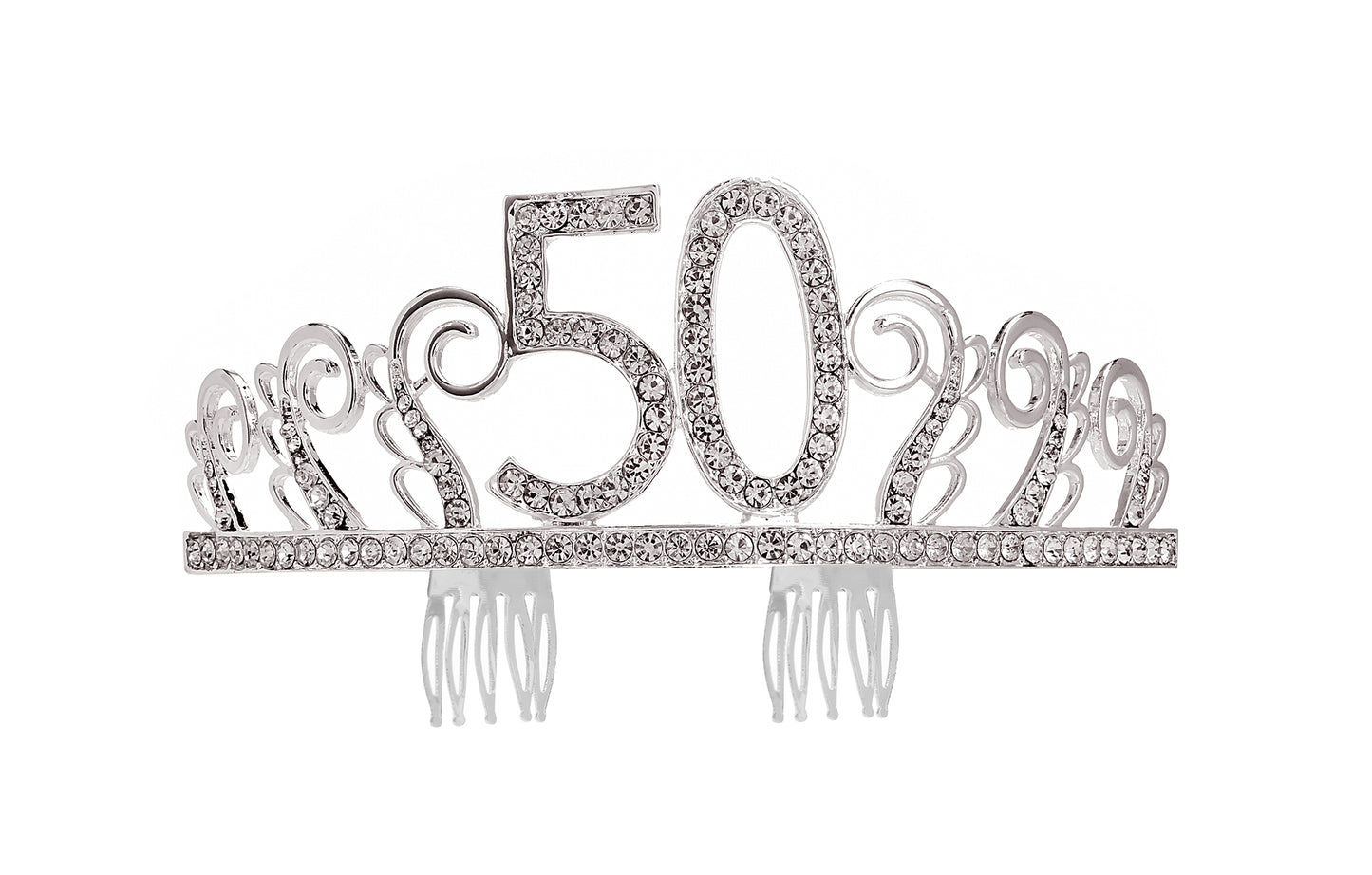Diamanté Birthday Crown, 18-90 One Size
