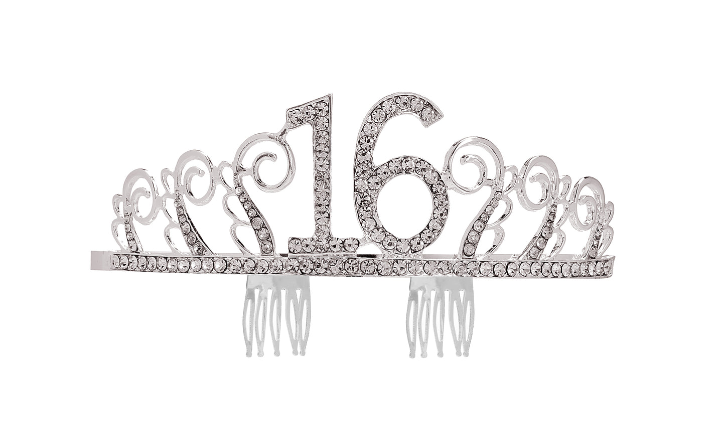Diamanté Birthday Crown, 18-90 One Size