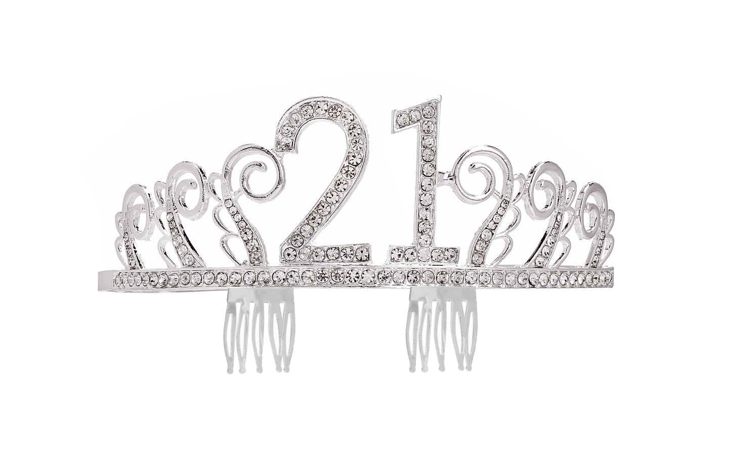 Diamanté Birthday Crown, 18-90 One Size