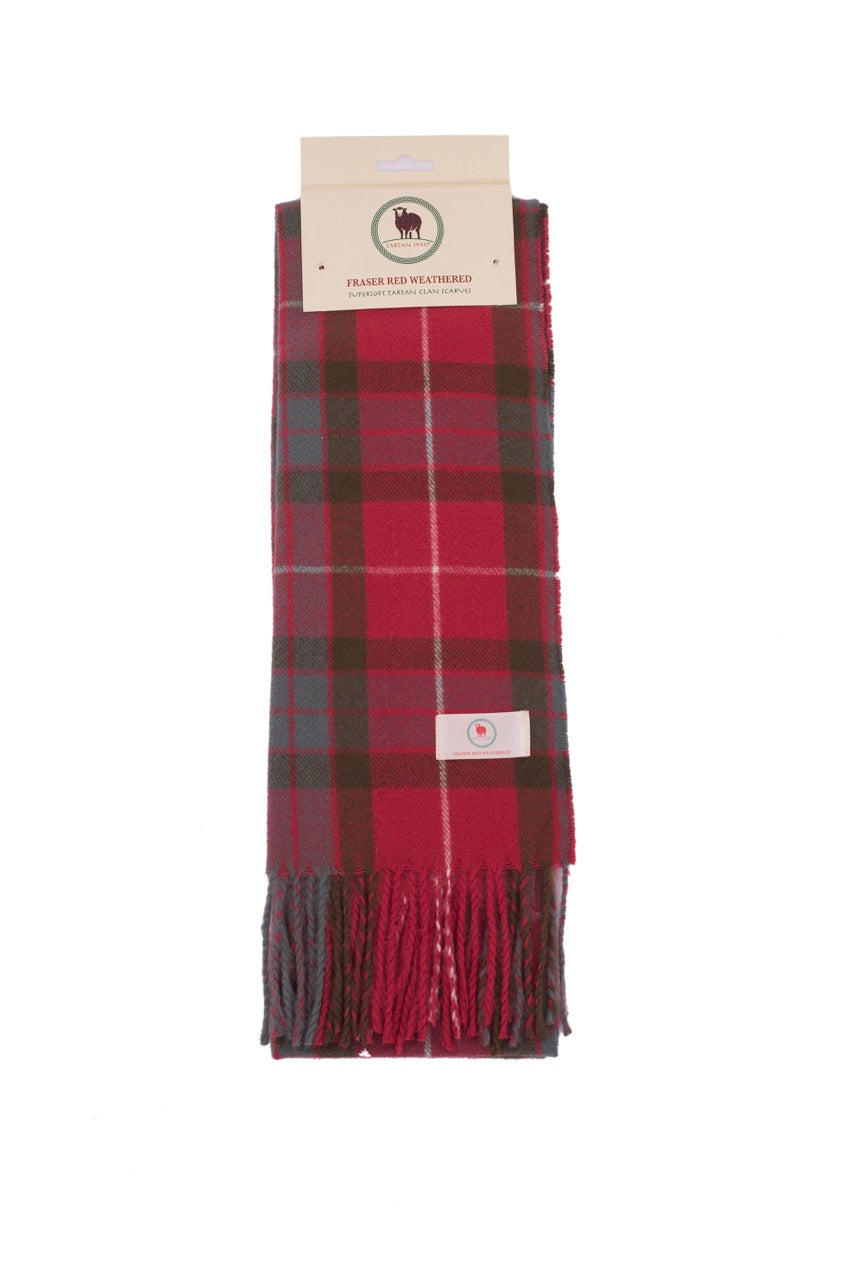 Tartan Clan Scarves A-L (unisex)