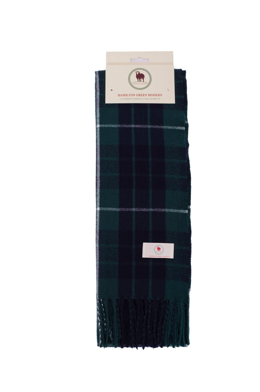 Tartan Clan Scarves A-L (unisex)