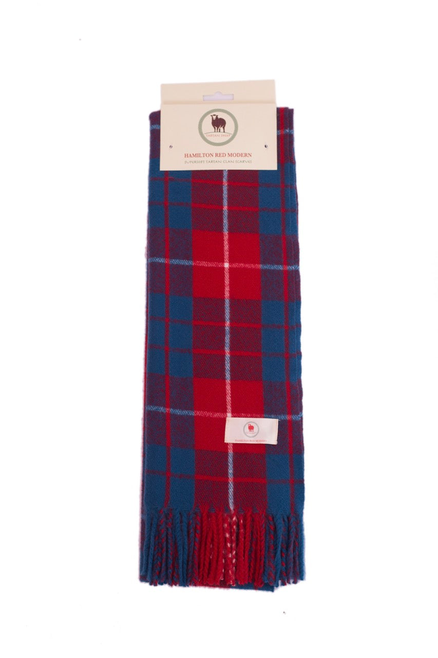 Tartan Clan Scarves A-L (unisex)