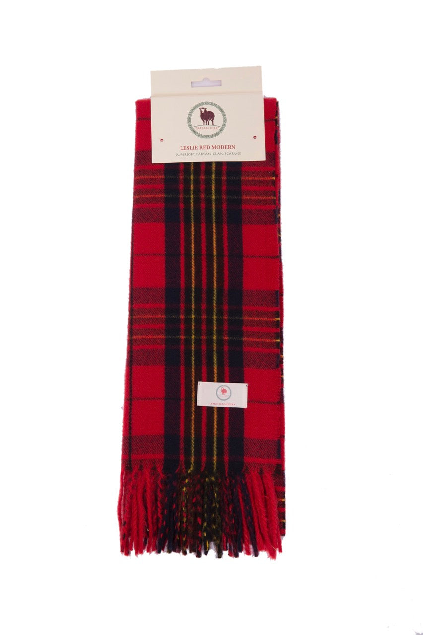 Tartan Clan Scarves A-L (unisex)