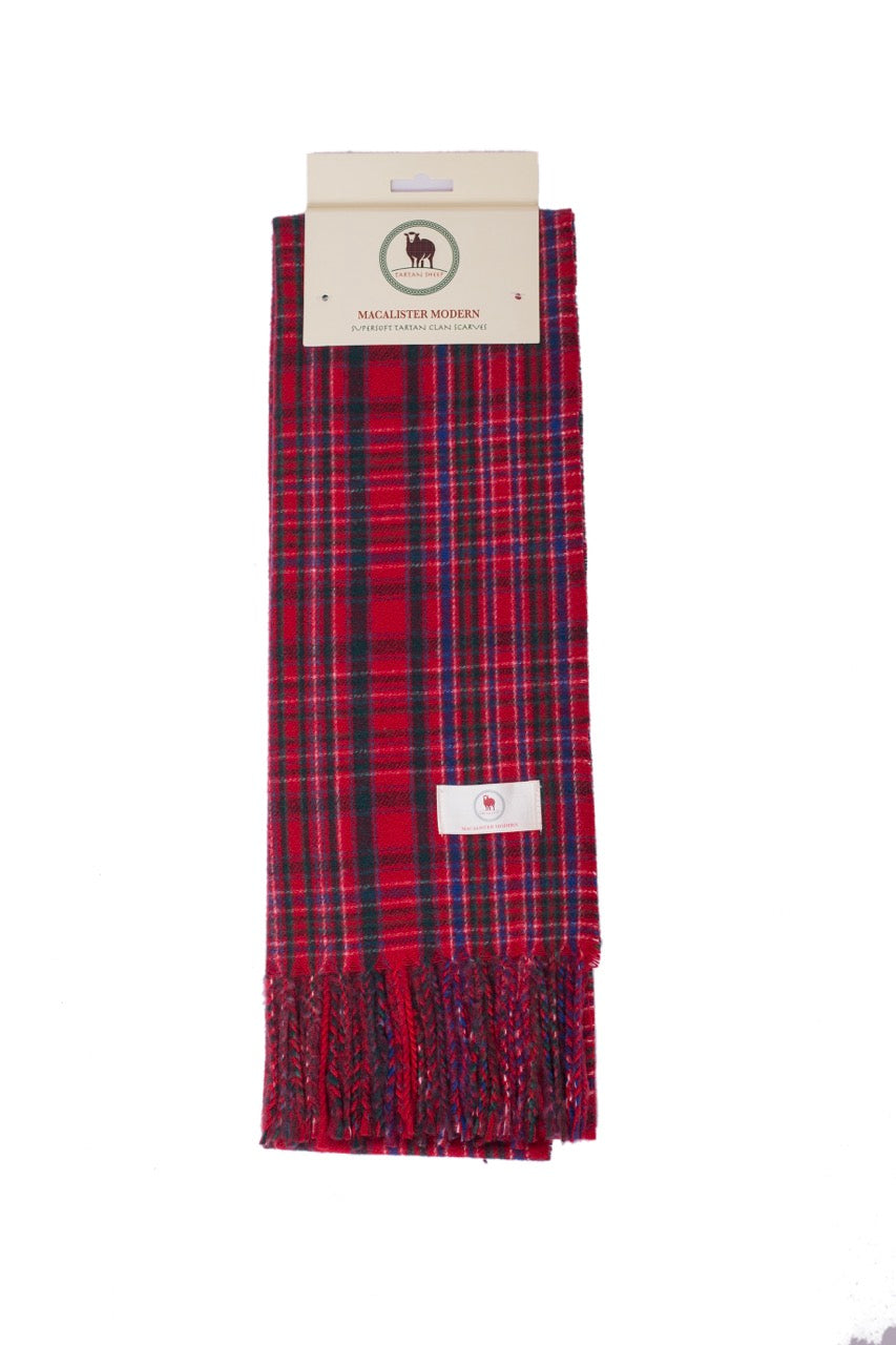 Tartan Clan Scarves M-W (unisex)