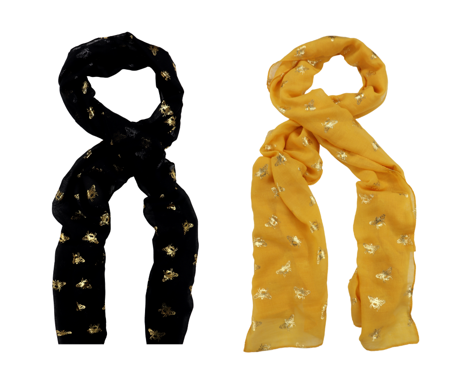 Bee print Fashion Scarf