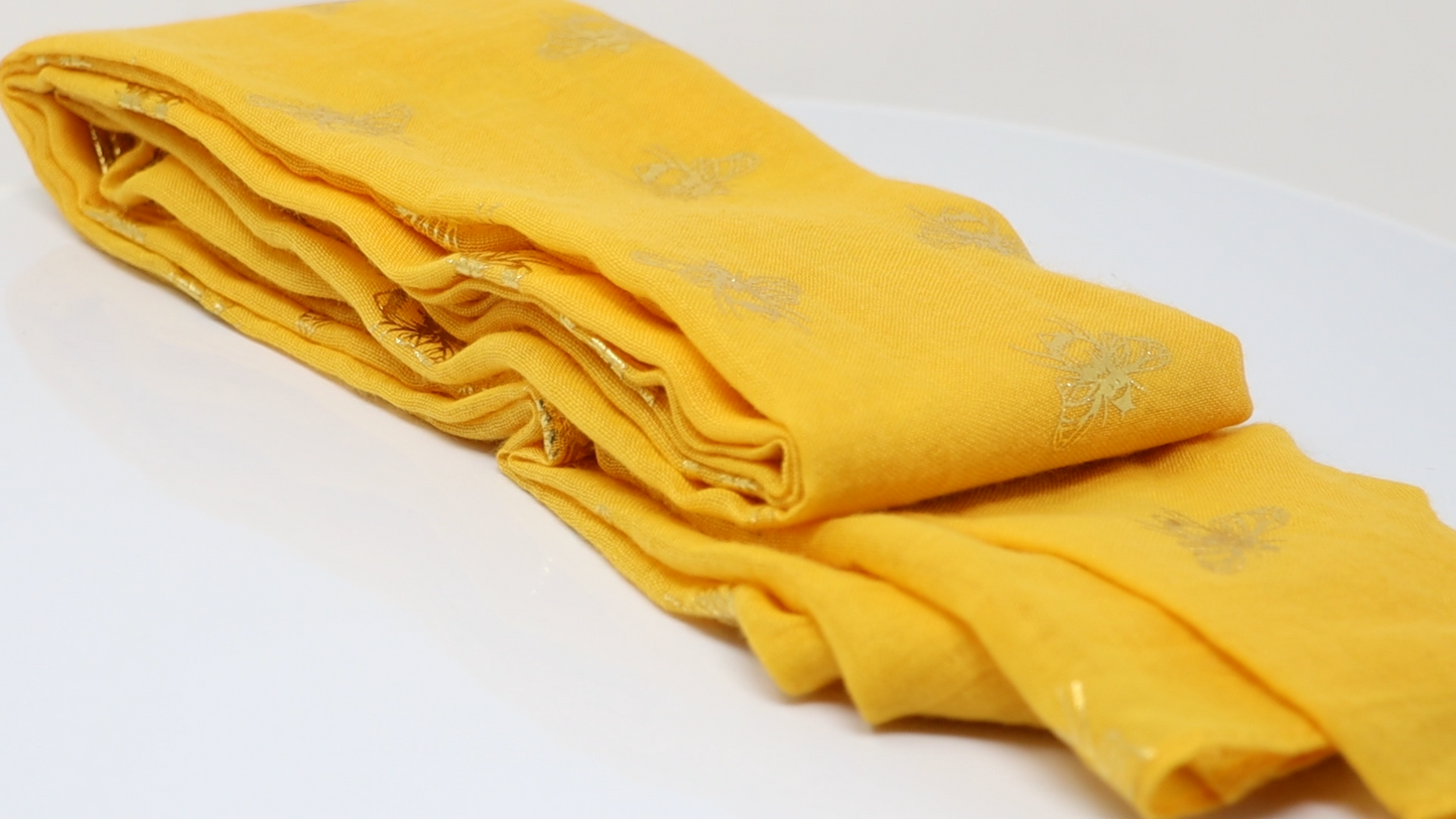 Bee print Fashion Scarf