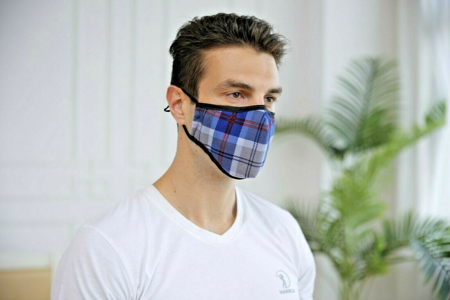Traditional Breathable Tartan Face Mask