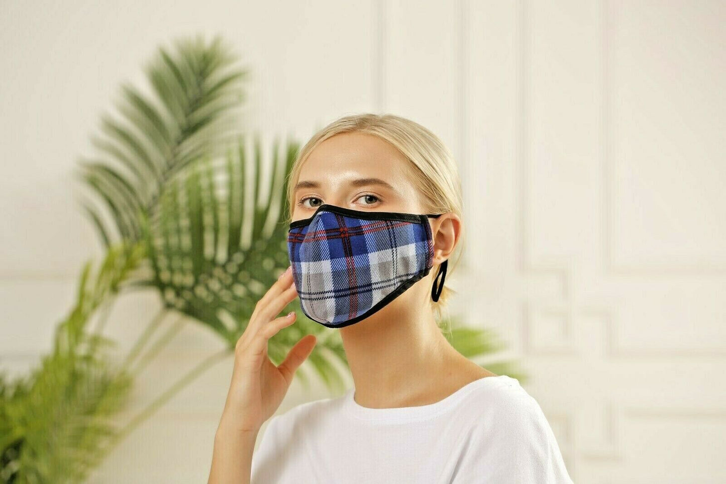 Traditional Breathable Tartan Face Mask