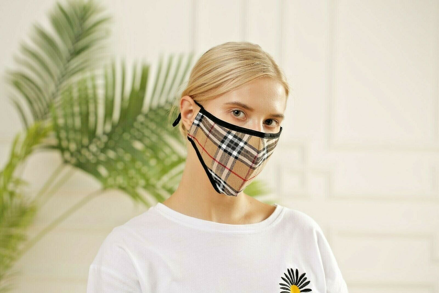 Traditional Breathable Tartan Face Mask