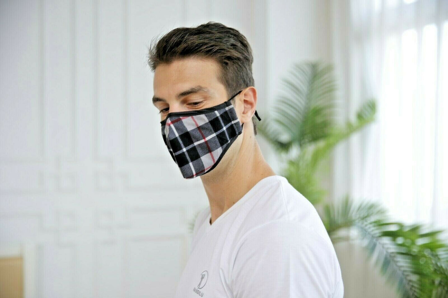 Traditional Breathable Tartan Face Mask